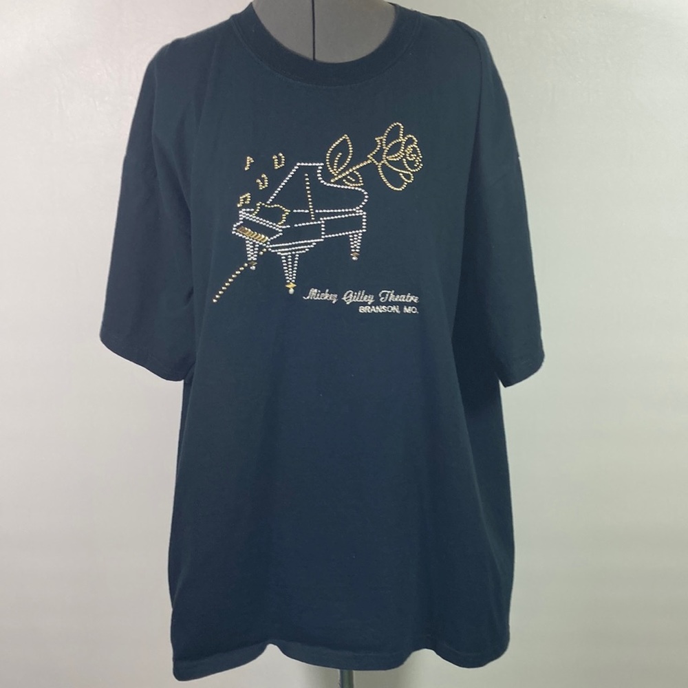 Gildan Mickey Gilley Short Sleeve Tee Shirt Size Xl